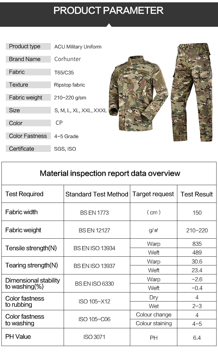 New Digital Desert Breathable Multi-Color Men Army Tactical Military Soldier Outdoor Mountaineering Hunting Sports Rip-Stop Combat Acu Camouflage Uniforms